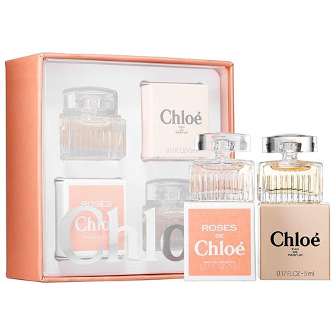 chloe perfume set mini|chloe miniature perfume set.